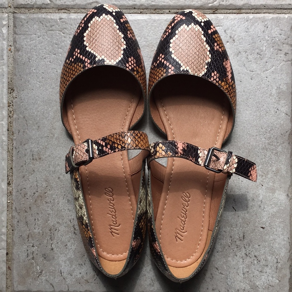 Madewell Alina Mary Jane Flat (size 9)
